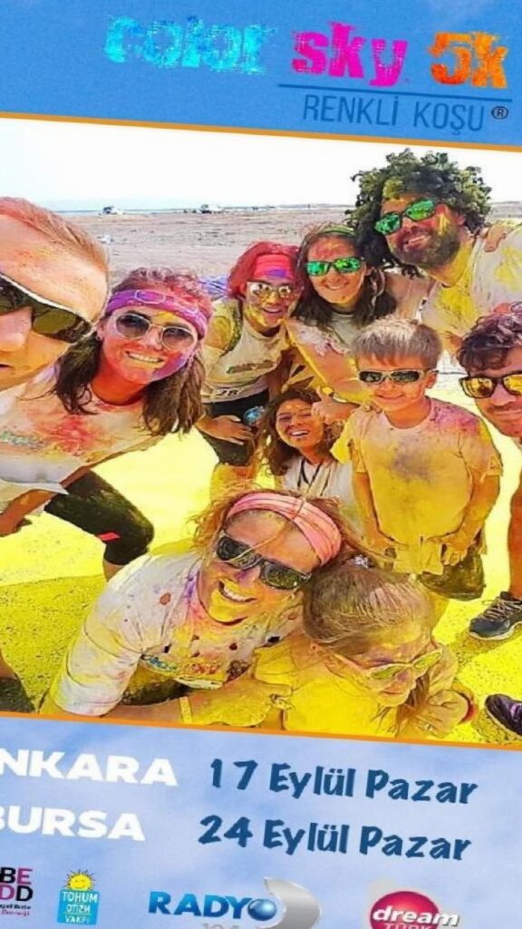 Bursa’da ‘Renkli Koşu Festivali’