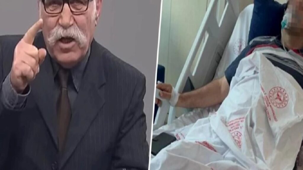 HKP başkanı Nurullah Efe Ankut oğluyla birlikte arbedeye karıştı! 3 bıçak darbesi alan şahıs hastaneye kaldırıldı