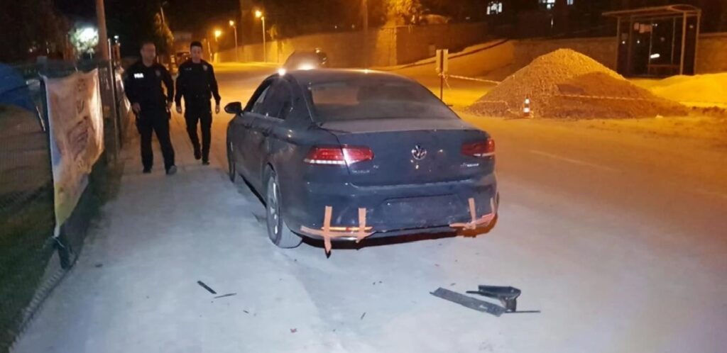 İnegöl’de Arabanın Çarptığı Motosiklet Şoförü Hayatını Kaybetti