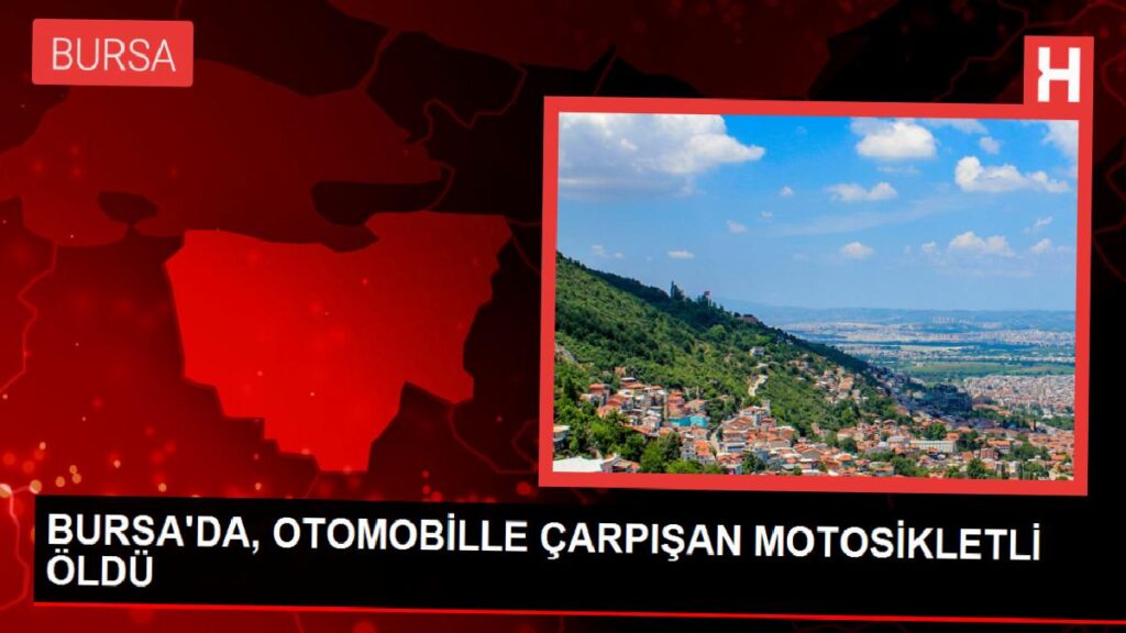 İnegöl’de Motosiklet Kazası: Bir Genç Hayatını Kaybetti