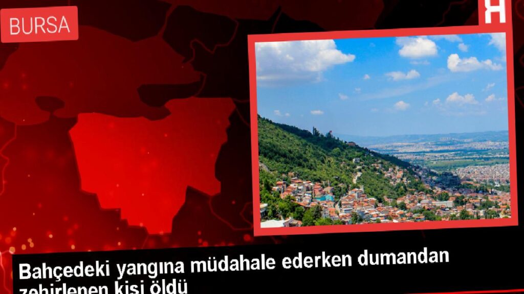 İnegöl’de yangına müdahale eden kişi hayatını kaybetti