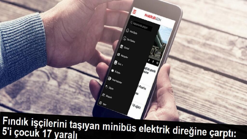 Ordu’da fındık çalışanlarını taşıyan minibüs kaza yaptı: 17 yaralı
