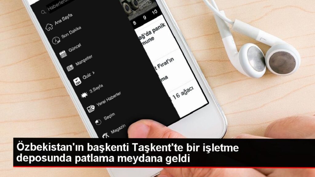 Özbekistan’ın başşehri Taşkent’teki bir şirket deposunda patlama: 1 meyyit, 163 yaralı