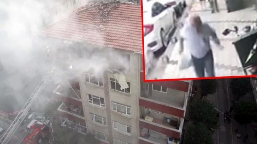 Şirinevler’de patlama sırasında yaşanan panik güvenlik kamerasında