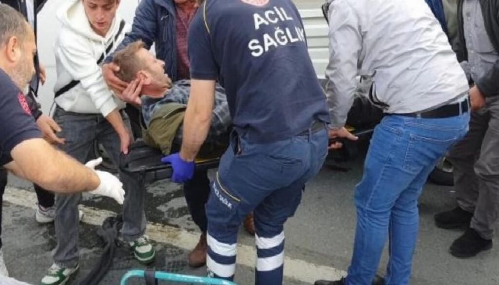 Akçaabat’ta Kamyonet Saldırısı: 1 Yaralı