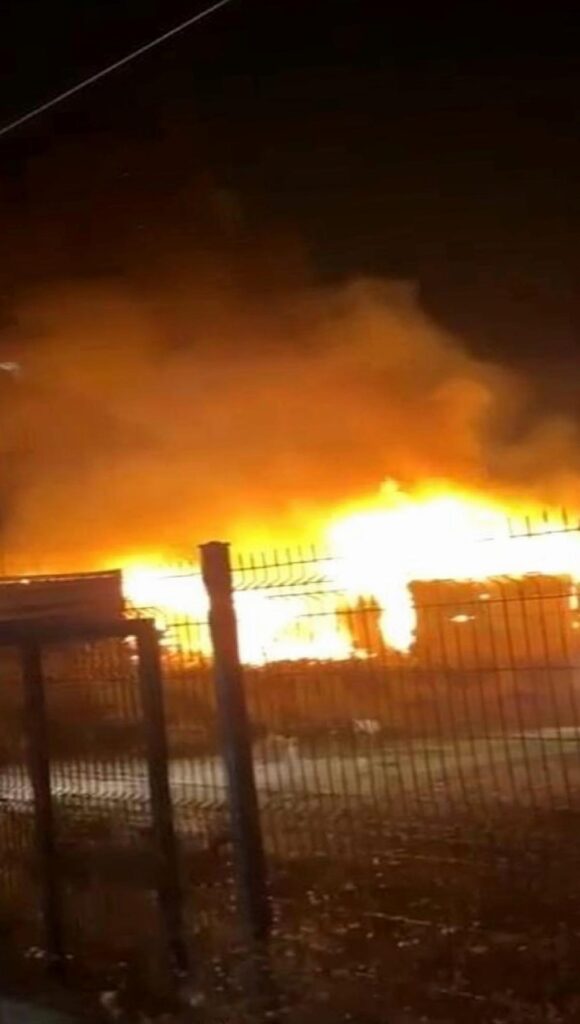 Bursa’da Geri Dönüşüm Tesisi Yangını Denetim Altına Alındı