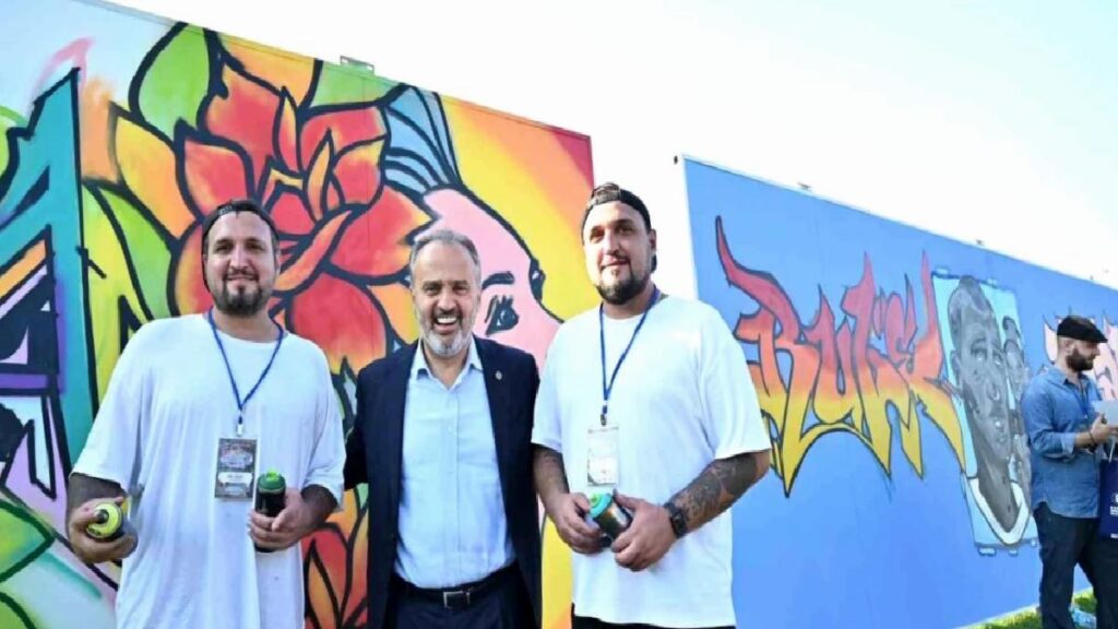 Bursa’da İkinci Grafiti Şenliği Gerçekleştirildi