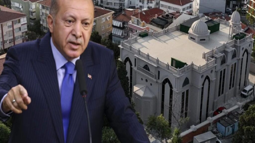 Cumhuriyet tarihinin birinci kilisesi! Açılışını Cumhurbaşkanı Erdoğan yaptı