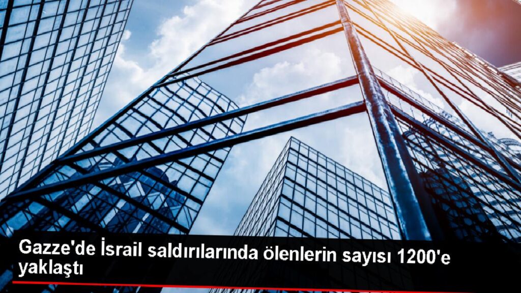 Gazze’de İsrail hücumlarında ölenlerin sayısı 1200’e yaklaştı