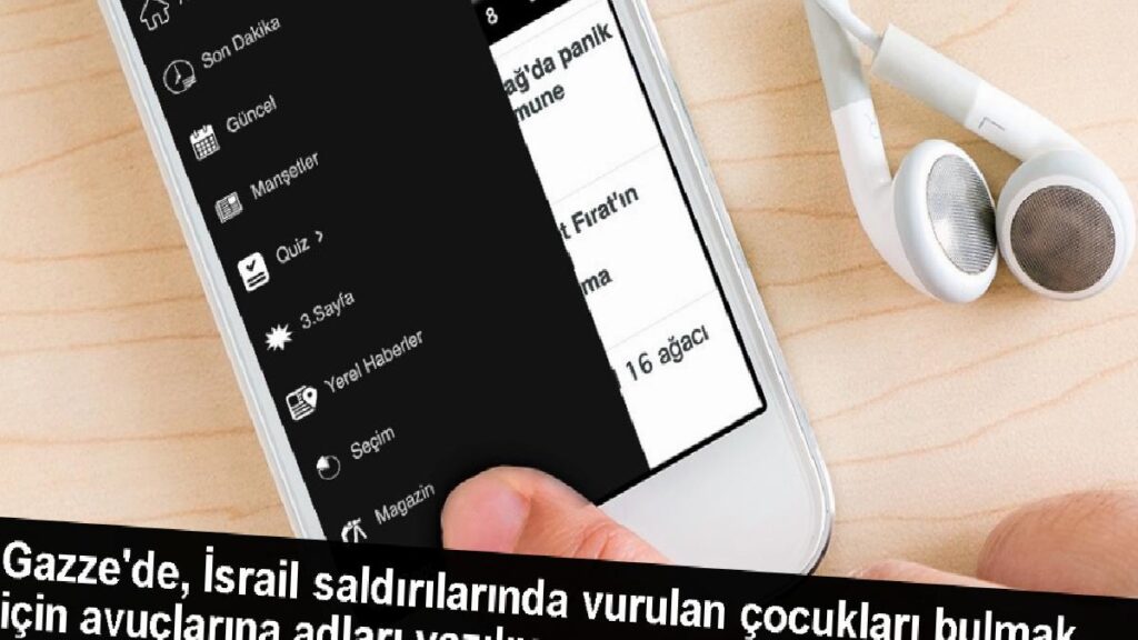 Gazze’de İsrail taarruzları sonrası çocuklarını bulmak için aileler isimlerini yazıyor