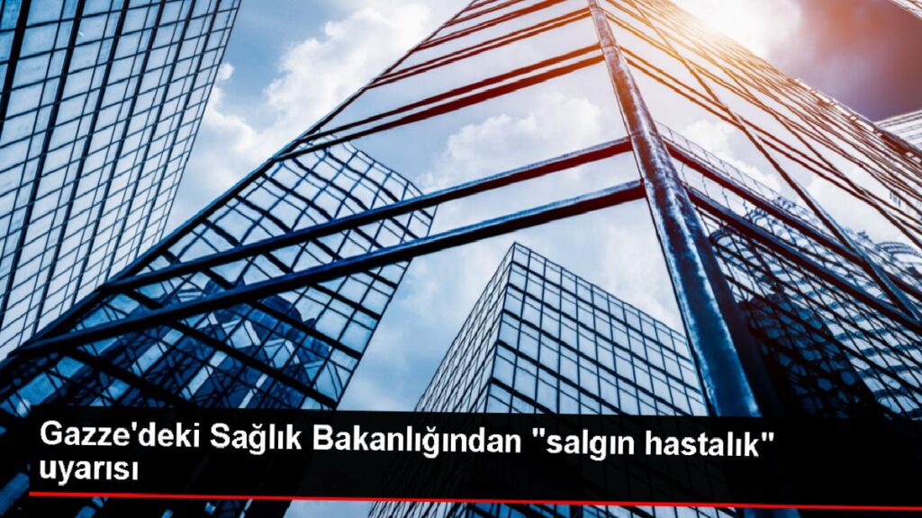 Gazze’de salgın hastalık kaygısı