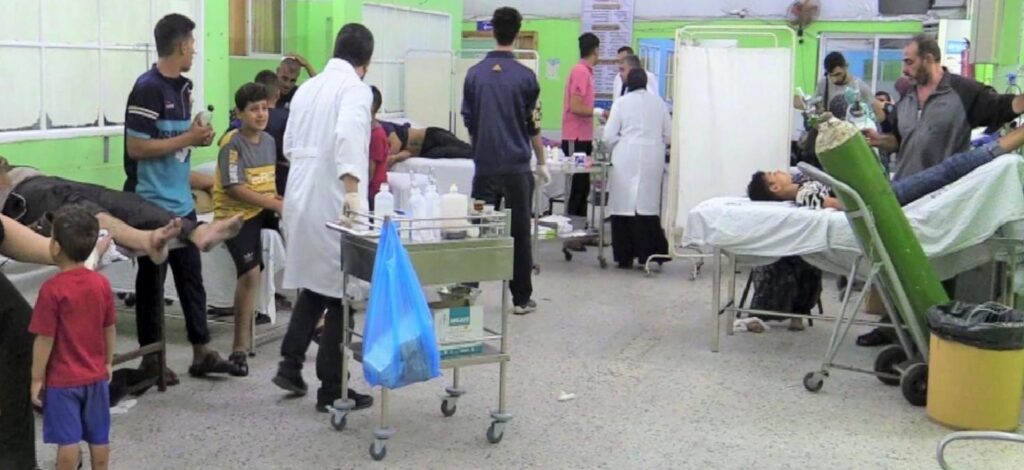 Gazze’de Sıhhat Sistemi Çöküyor: Ağır Bakım Üniteleri Dolu