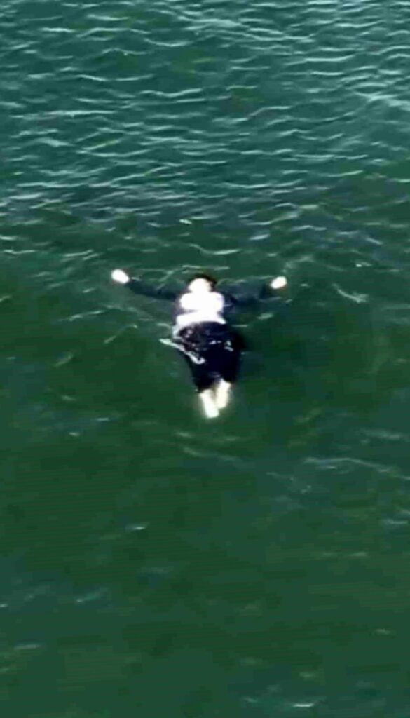 Haliç Metro Köprüsü’nde Bayan Denize Düştü