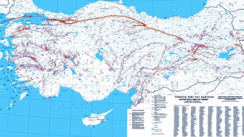 Harita güncellendi, 45 vilayet canlı fay sınırı üzerinde! Marmara’da tehlike çanları yalnızca İstanbul için çalmıyor