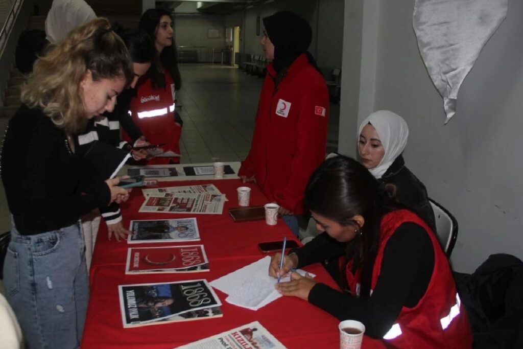 Havza MYO’da Kızılay Tanıtım ve İstekli Kazanım Çalışması Yapıldı