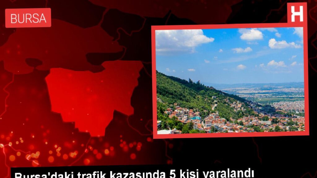 İznik’te trafik kazası: 5 yaralı