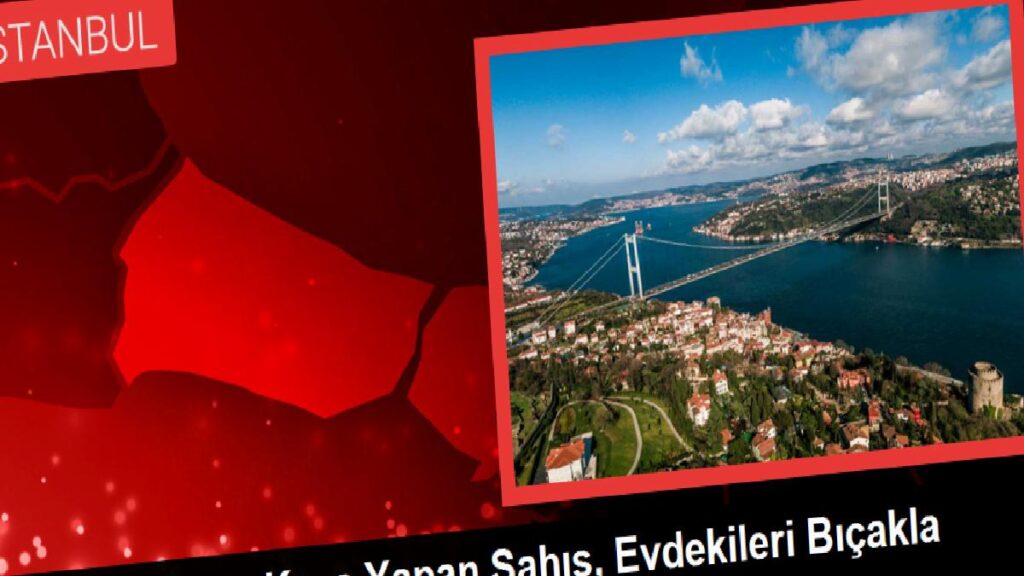 Kağıthane’de Kaza Yapan Şahıs, Evdekileri Bıçakla Tehdit Etti