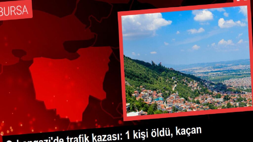 Orhangazi’de trafik kazası: 1 kişi öldü, kaçan arabadaki 2 kişi yakalandı