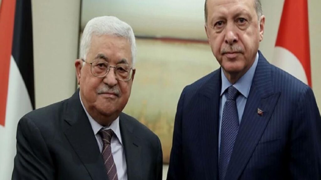 Son Dakika: Cumhurbaşkanı Erdoğan, Filistin Devlet Lideri Mahmud Abbas ile görüştü
