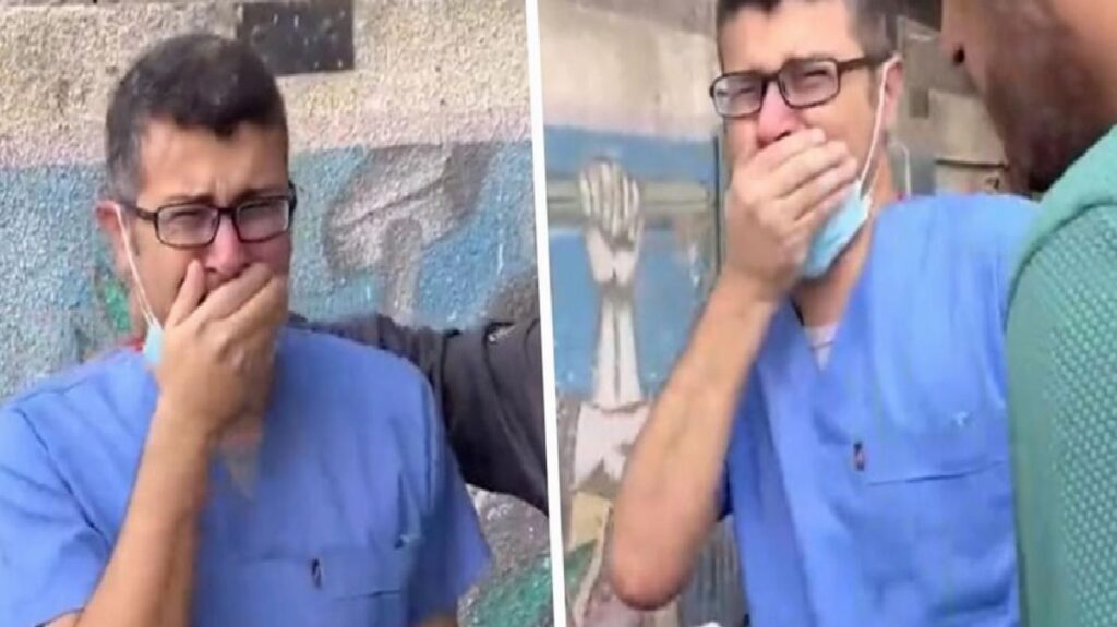 Yaralıları tedavi ediyordu, ailesinden gelen acı haber üzerine yıkıldı